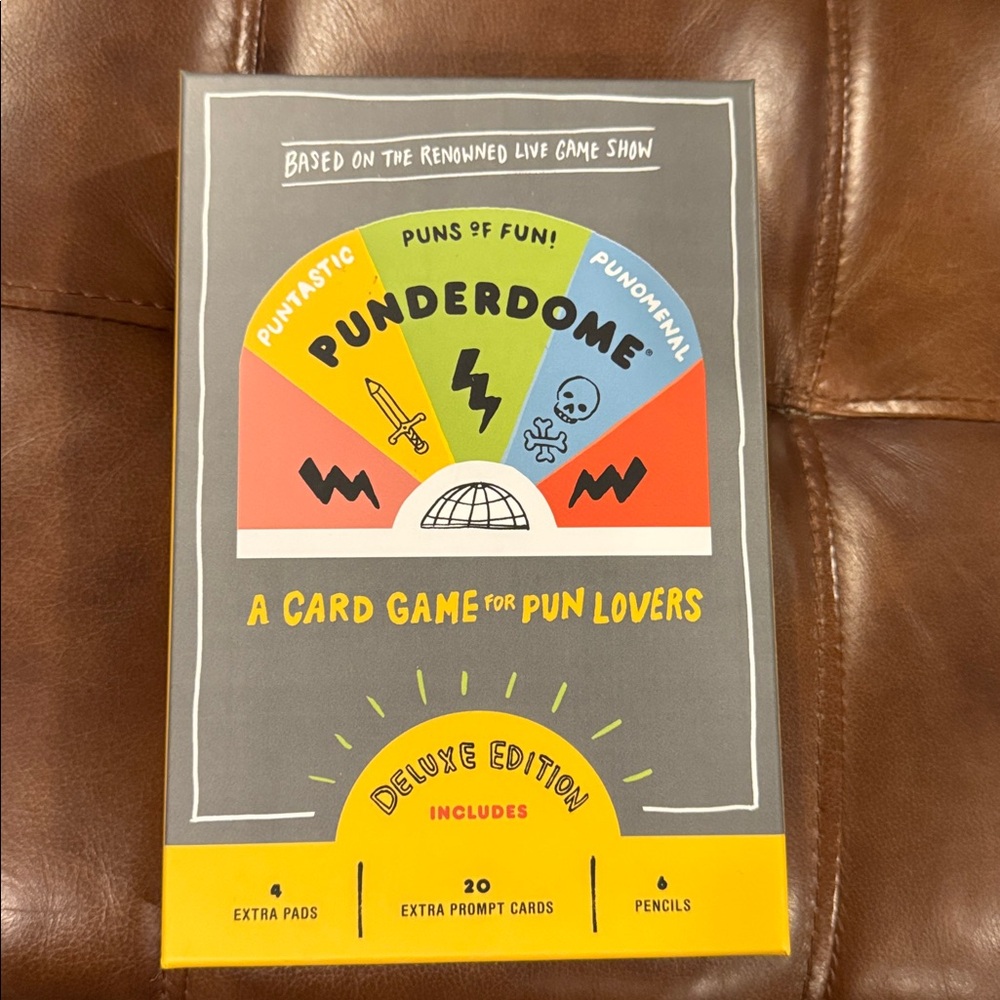 Punderdome Card Game for Pun Lovers